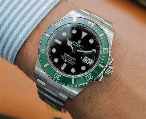 rolex oyster perpetual submariner green price|Rolex anniversary green bezel.